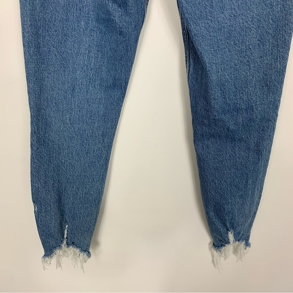 Abercrombie & Fitch The Skinny High Rise Distressed Jeans Size 27 - Picture 7 of 9